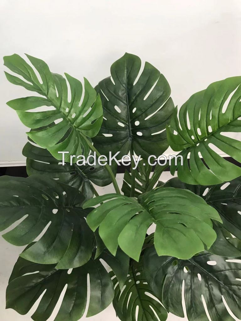 artificial monstera plants