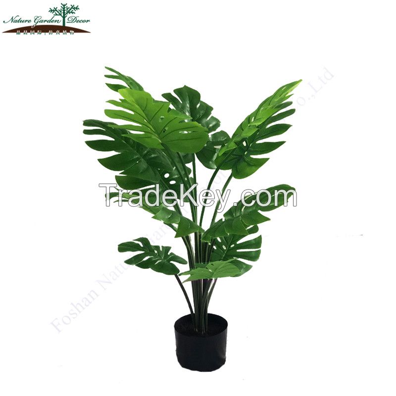 artificial monstera plants