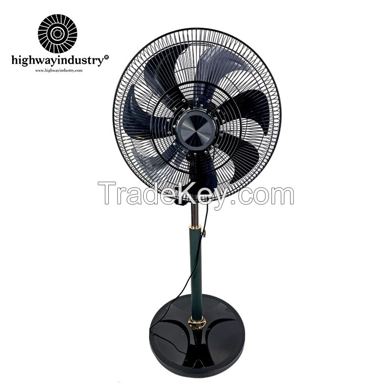 Highway 220V DC Motor 18 Inch PWM Speed Control Air Cooling Stand Fan