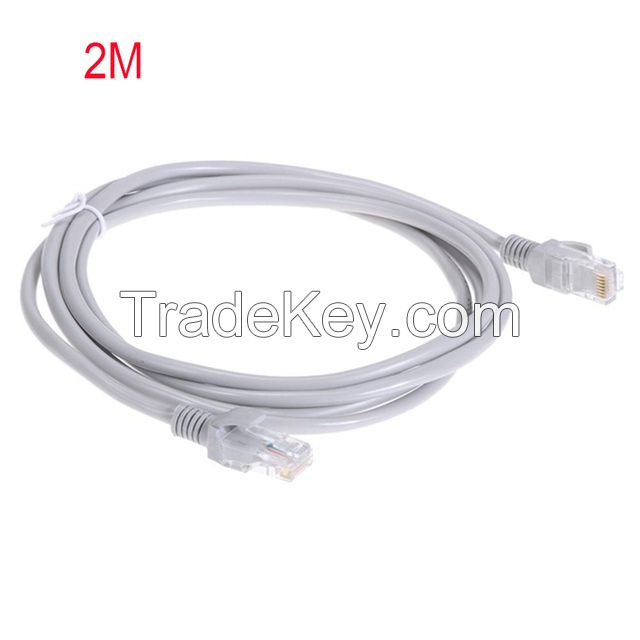 8 Pin Connector Ethernet Internet Network Wire 30cm 1m 2m 3m 5m 10m 20m 30m Cat5e Cat6 RJ45 Patch Cord Cable