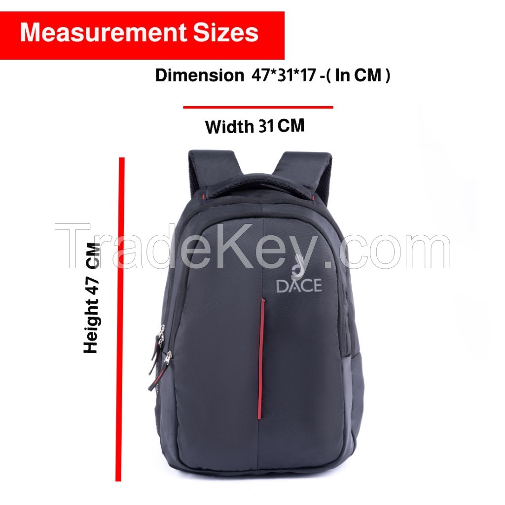 Dace Blue Casual Waterproof Laptop Backpack/Office Bag/School Bag/College Bag/Business Bag/Unisex Travel Backpack