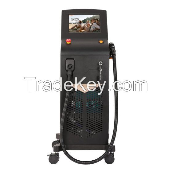 Diode laser hair removal machine