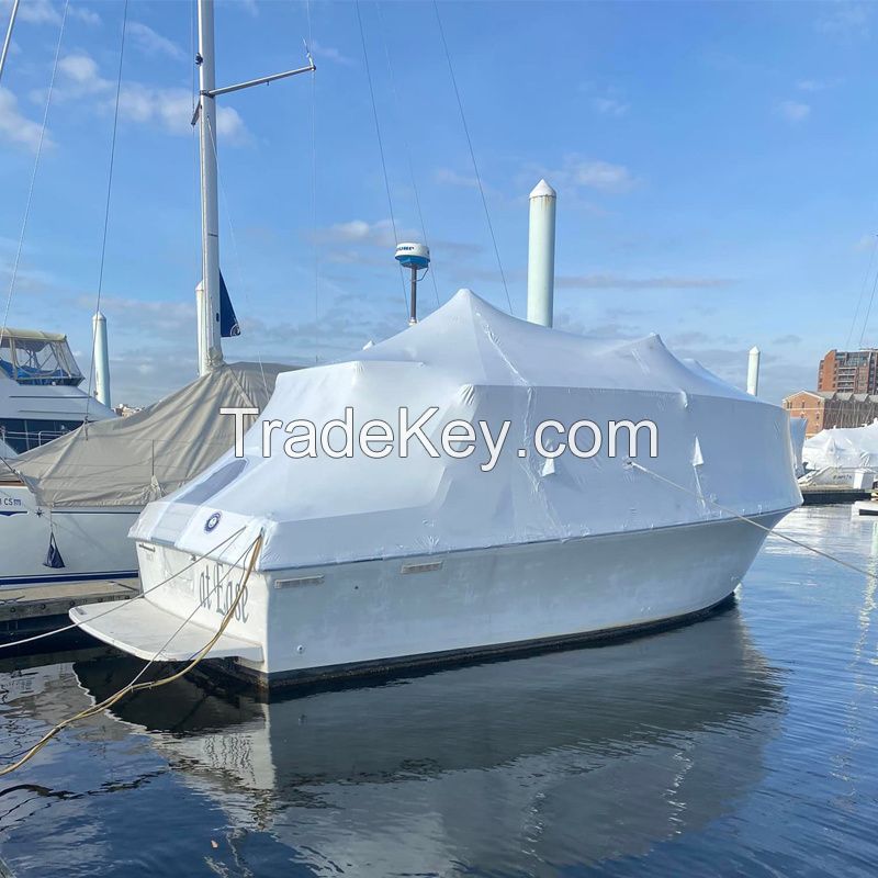 Heavy-duty Shrink Wrap or Tarpaulin for Winter Boat Storage