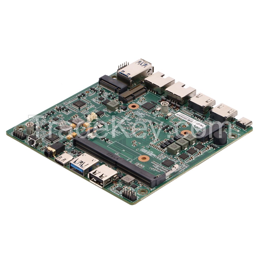 Latest Intel Low Power N100 Processor Onboard Motherboard DDR5 2*2.5G LAN Dual 4K Display