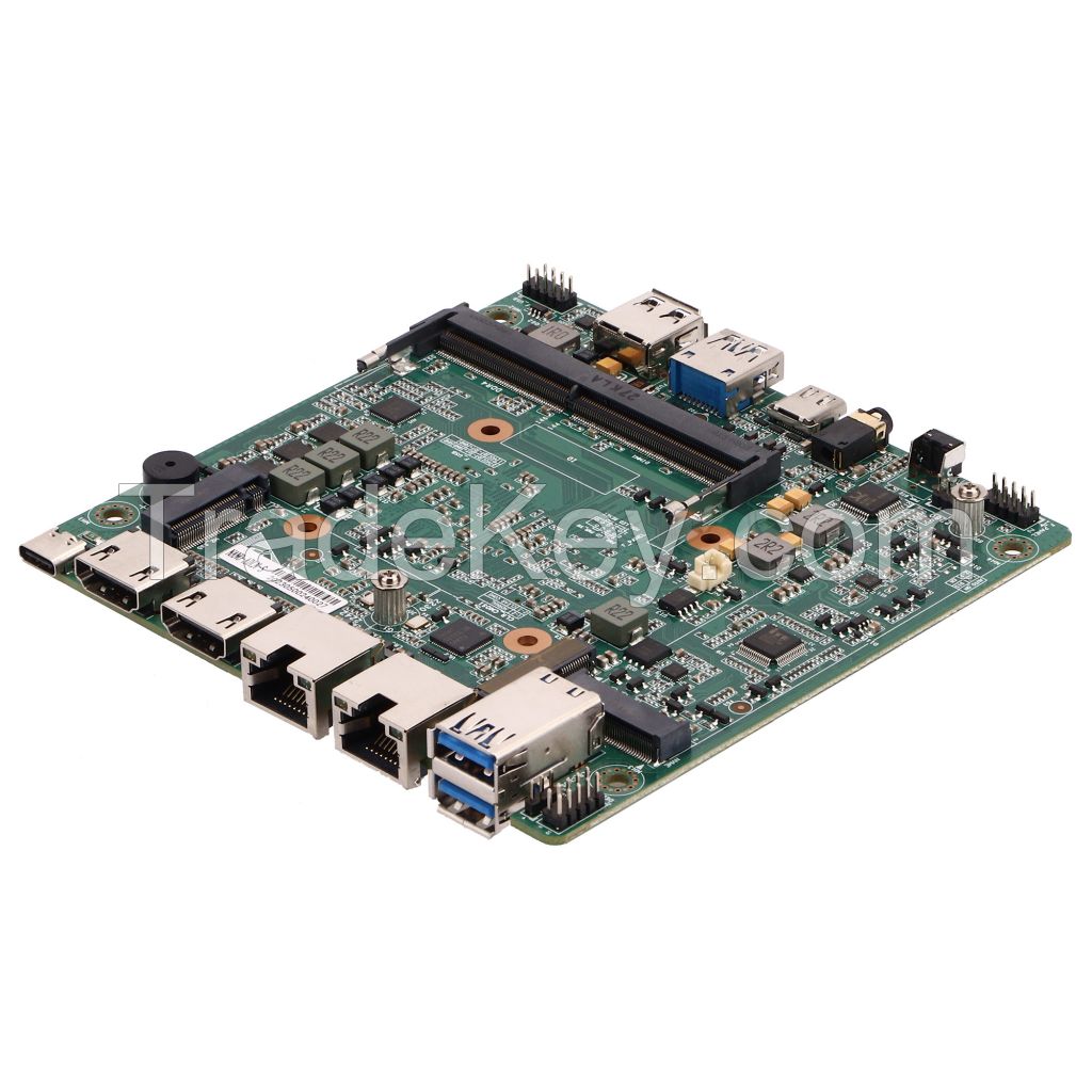 Latest Intel Low Power N100 Processor Onboard Motherboard DDR5 2*2.5G LAN Dual 4K Display