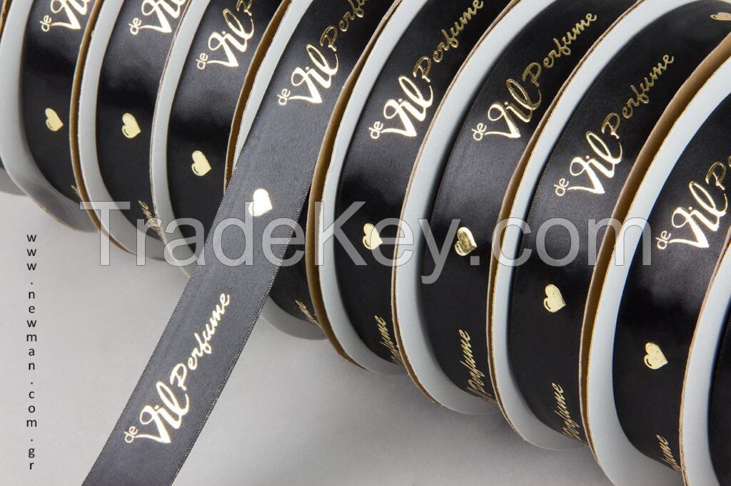 China factory wholesale OEM custom personalized printed logo ribbon gift wrap stock ribbon