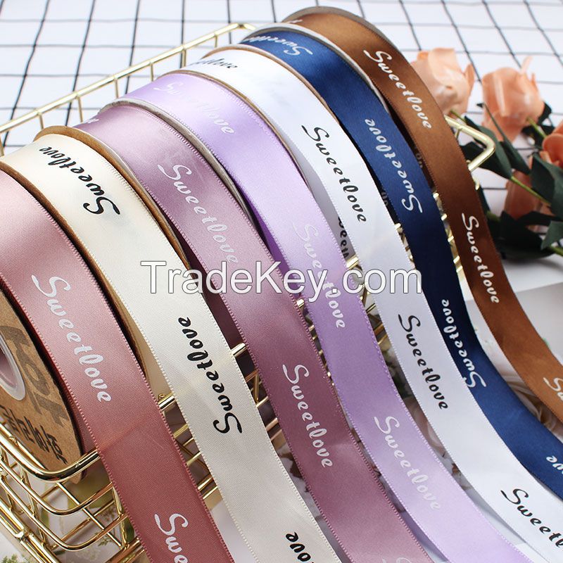 Satin Ribbon Customized Ribbon