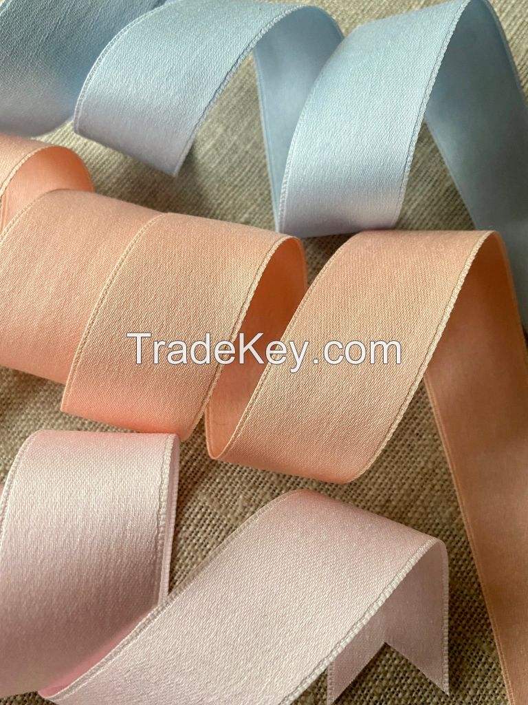 Satin Ribbon Pp Ribbon Grosgrain Ribbon Custom Logo Ribbon