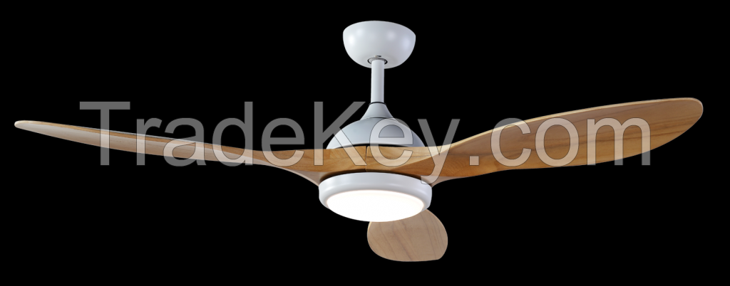 Wholesale dc motor 54 inch high quality ceiling fan with remote control and LED light