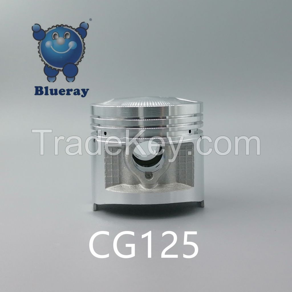 Blueray Piston Motorcycle Accessories Motorcycle Engine Piston Kit with Piston Ring for Honda CG125