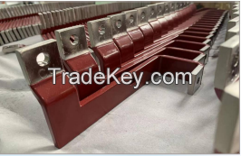 PVC dipped busbar insulators aluminum busbar