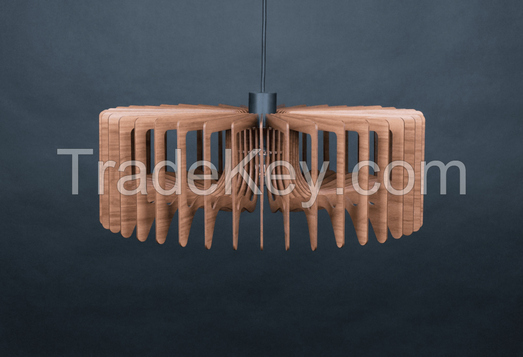 Wooden Pendant Light 2001