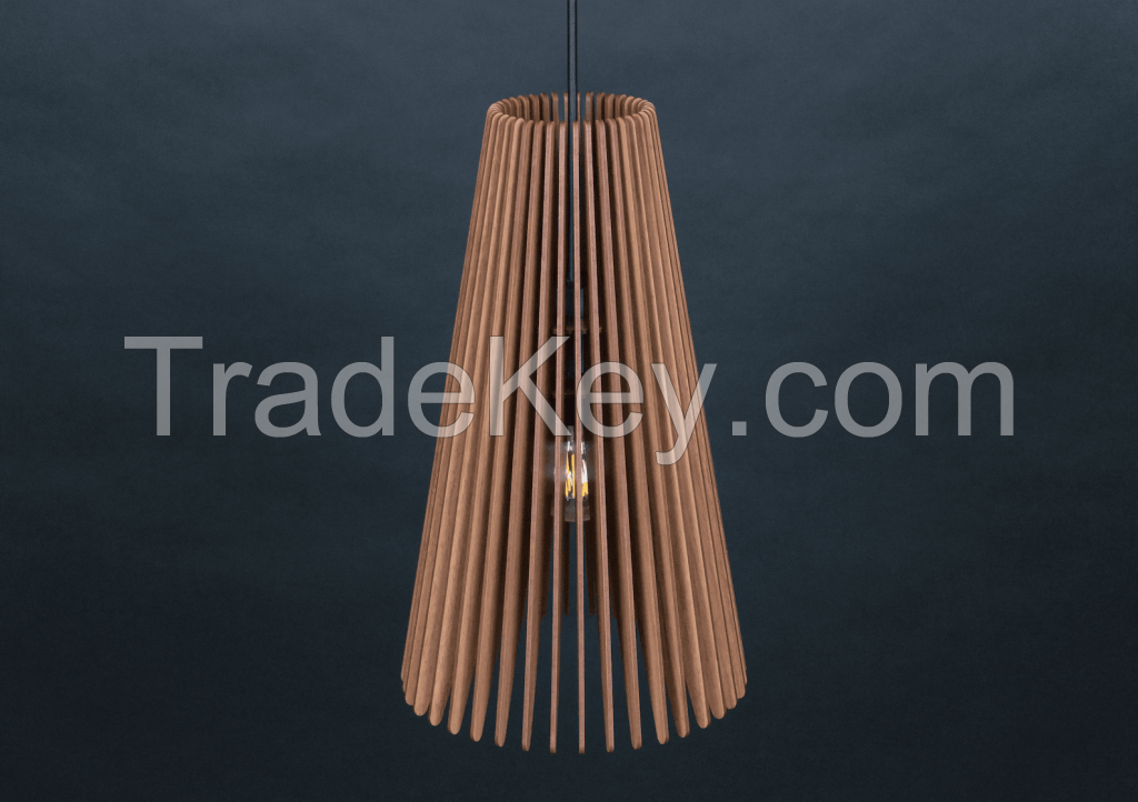 Wooden Pendant Light 2035