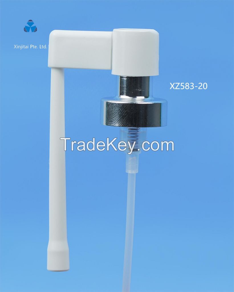 Oral Sprayer Throat Spray Pump for Oral Buccal Application xinjitai