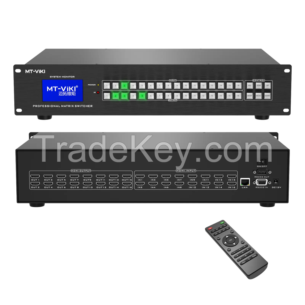 ADI 4K 30Hz HDMI Matrix Switch 16x16 with Web GUI