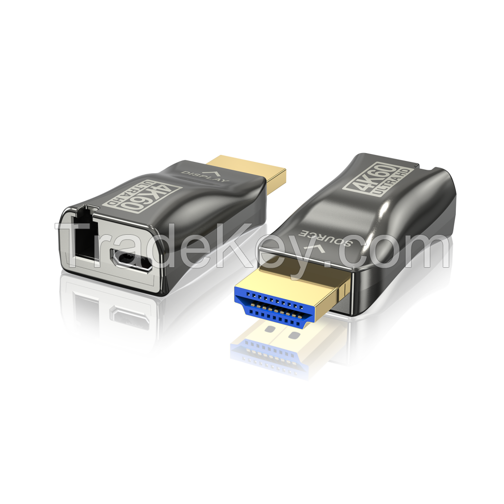 300m 4K 60HZ Fiber HDMI Transmitter and Receiver, MT-VIKI HDMI Extender Over Fiber Optic