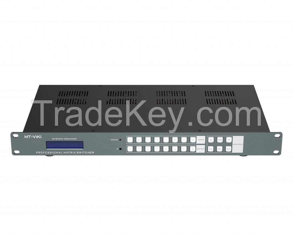 4k 60hz Seamless HDMI matrix 8x8 8 in 8 Out with Splicing Mode, Available for 4x4 8x8 8x16 16x16 32x32 36x36 72x72