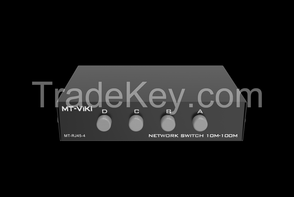 MT-ViKI No Power Required RJ45 Interface 4 Port Industrial Ethernet Switch