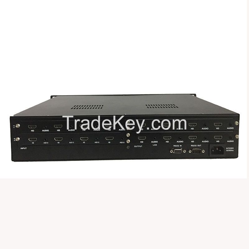 Engineer Quality Video Wall Function 8 in 8 Out Seamless HDMI Switch