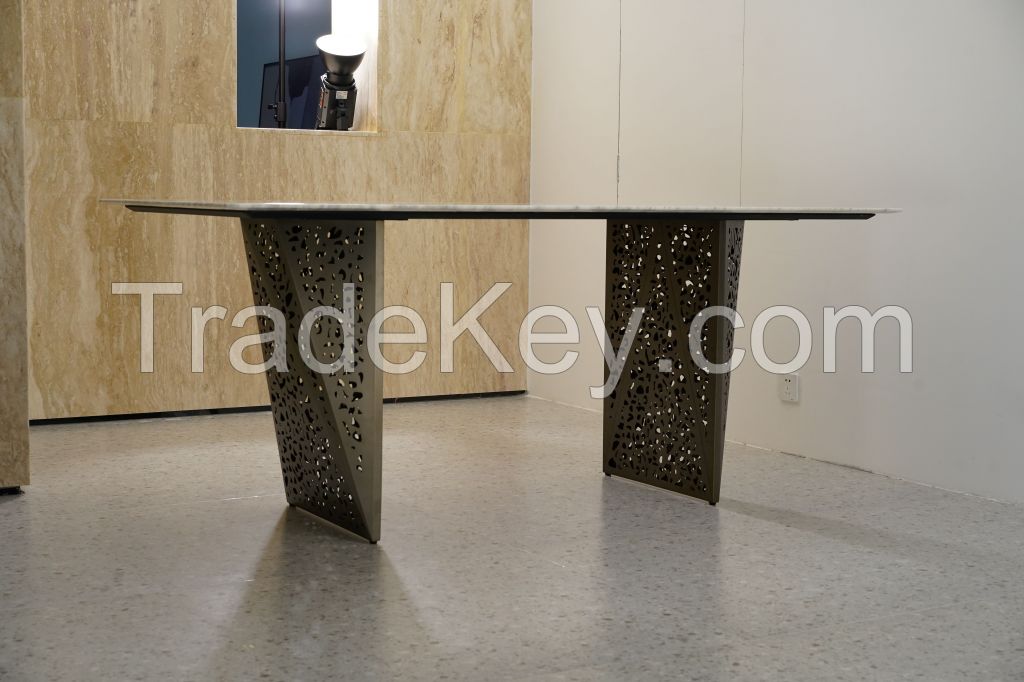 marble dining table