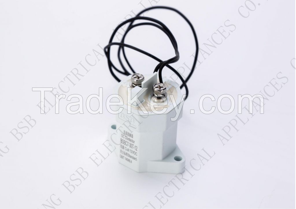 high voltage dc contactor/relay 30A for EV or charging station, pre-charging, high voltage equipent, energy storage