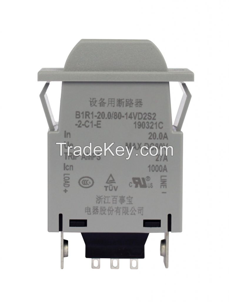 Hydraulic Electromagnetic Circuit Breaker B1 Series