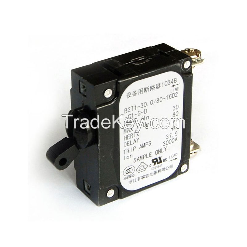 Hydraulic Electromagnetic Circuit Breaker B2 Series