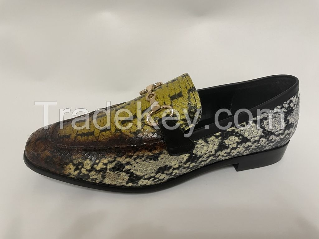 HAND MADE HAND PAINTED MEN CASUAL SHOES