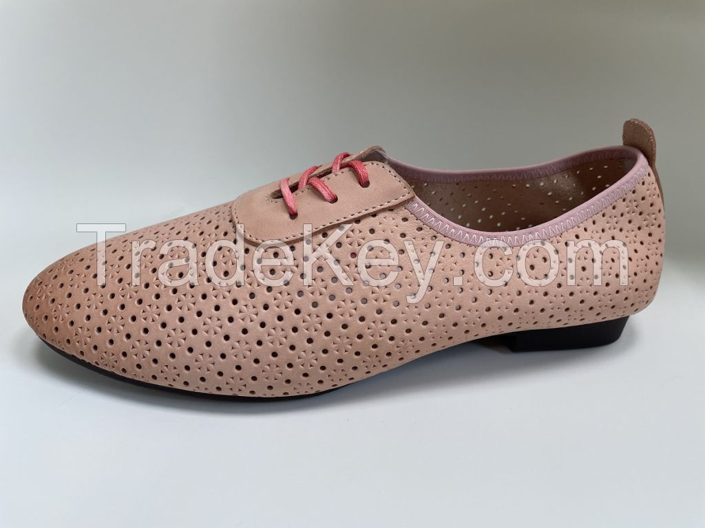 HAND MADE HAND PAINTED LEATHER SOFT CASUAL SHOES