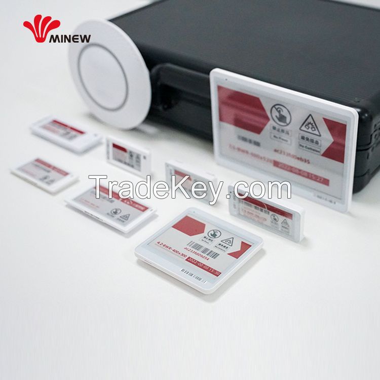 MinewTag Multi Function ESL Demo Kit Electronic Shelf Label For Supermarket Price Label Warehouse Shelf