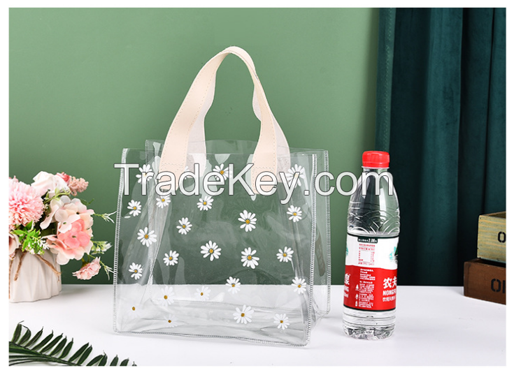 Fashion PVC hand bag with printing logo