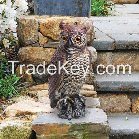 Shandong Zilin Manufacturer fake plastic owl bird deterrent