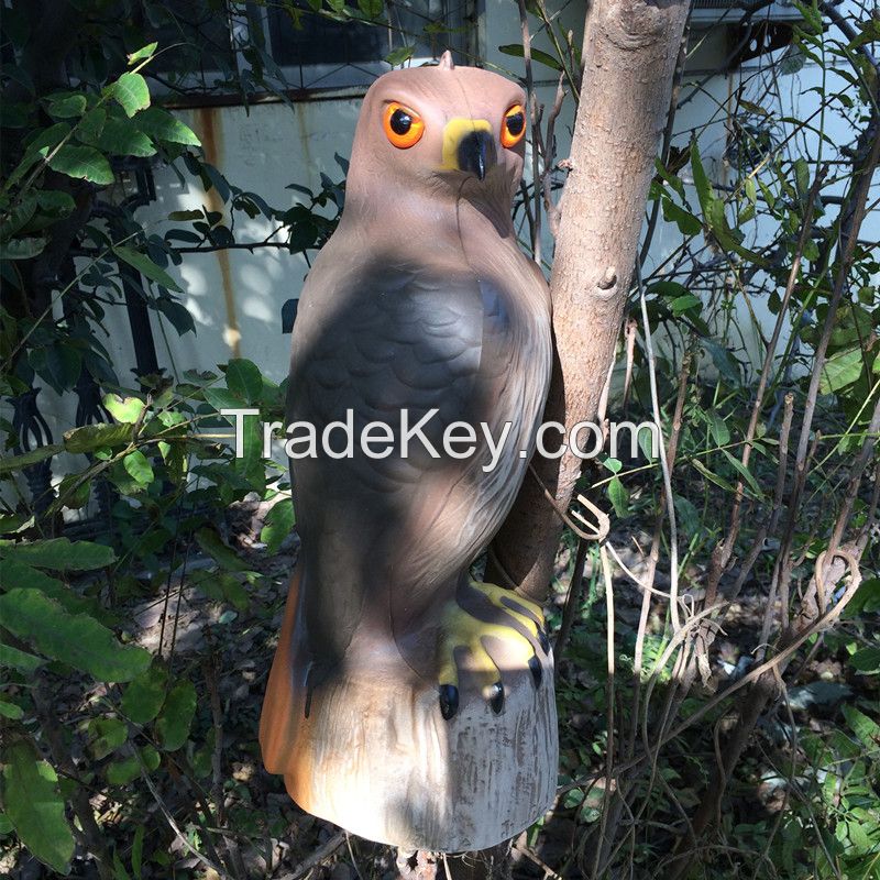 Red-tail Hawk Decoy, bird scaring hawk decoy, hawk bird repelletn