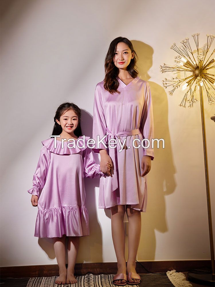 kids silk pajamas