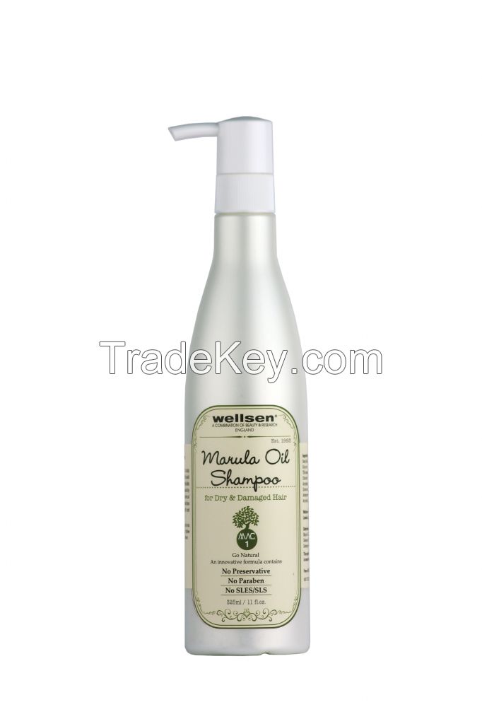 Wellsen Marula Oil Shampoo for Dry &amp;amp; Damaged Hair