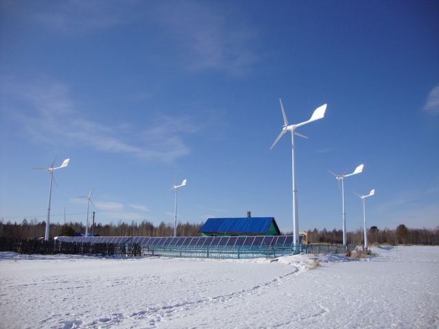 AH-10kW Wind Turbine On-grid System