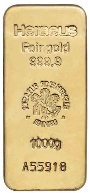 1 Kilo Gold Bar