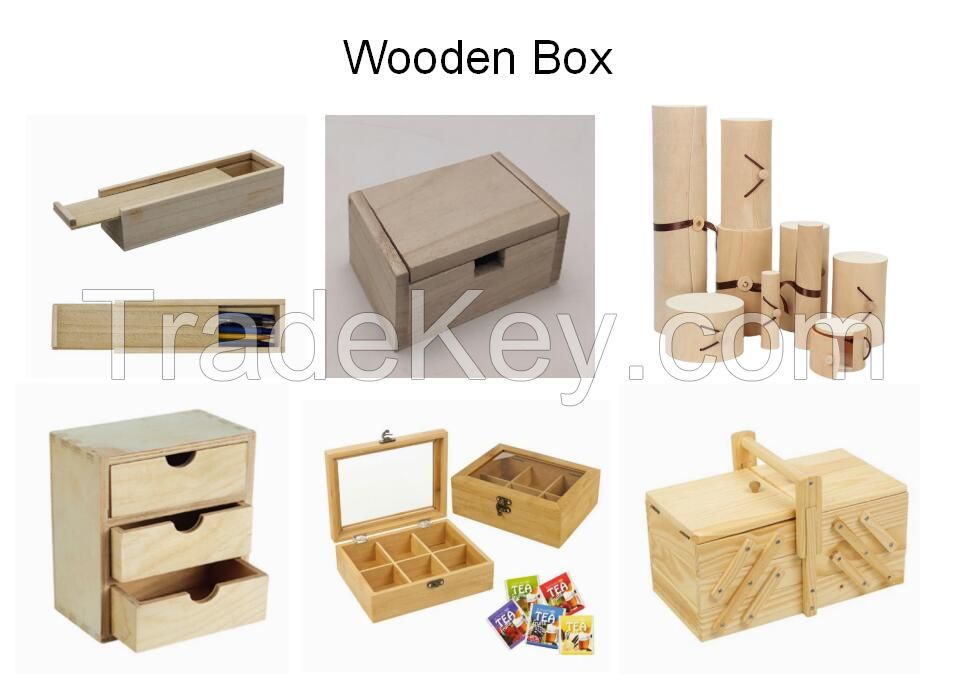 wooden packing box