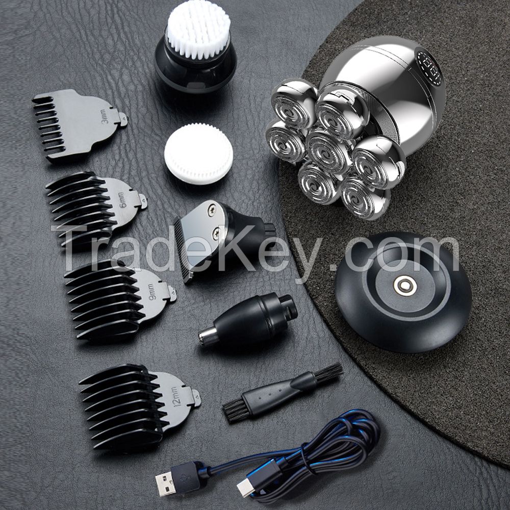 Electric Head Shaver for Bald Men 7D Floating Cutter