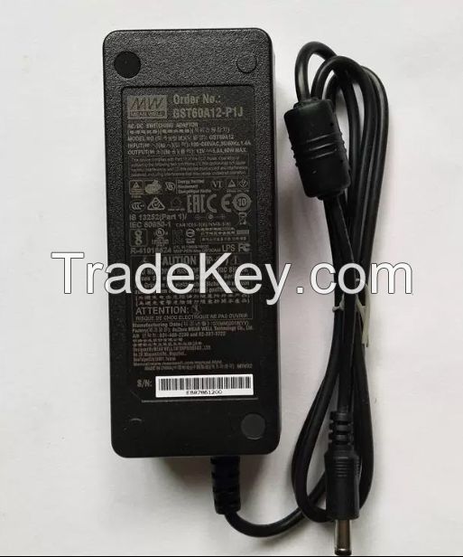 Meanwell Lap-top AC-DC adapter power supply GST-60-A-12