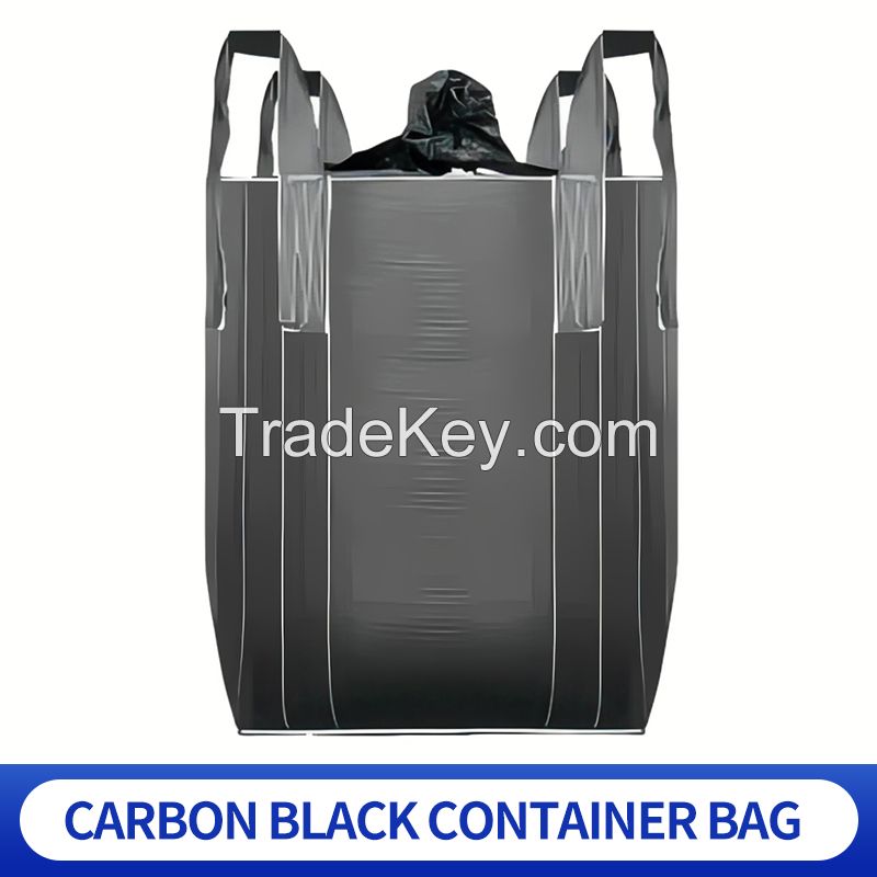 Carbon Black Container Bag, Container Bag, Can Be Customized To Various Specifications (5 Kinds of Materials)