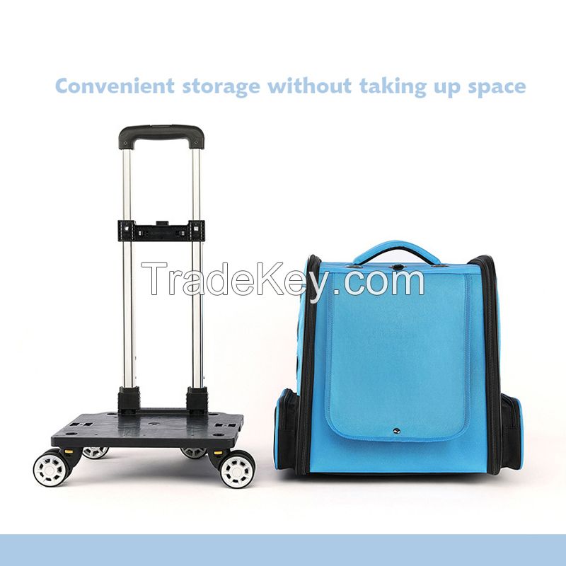 LW901pet trolley case backpack