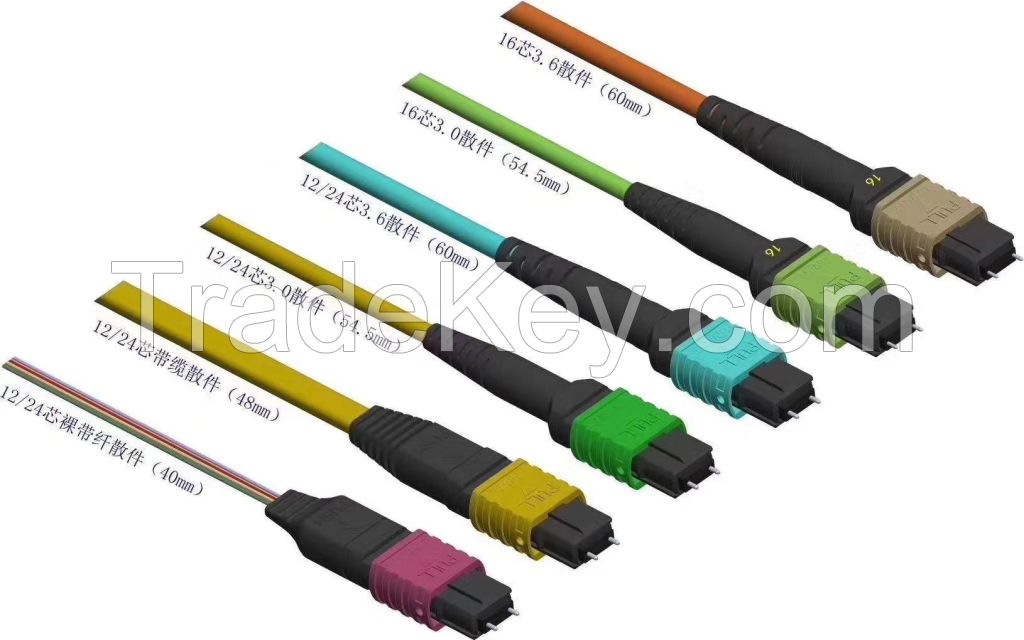 Female MPO Fiber Connector UPC APC Polished For FTTX