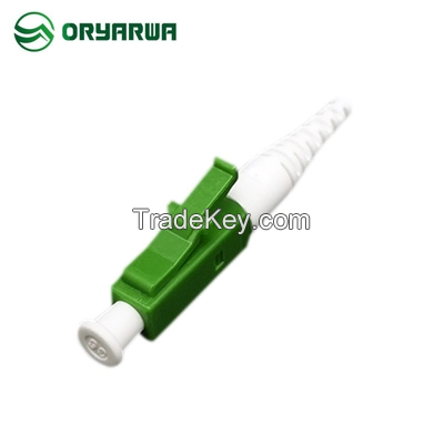 0.9mm Patch Cables UPC LC Fiber Optic Connector Single Mode Simplex