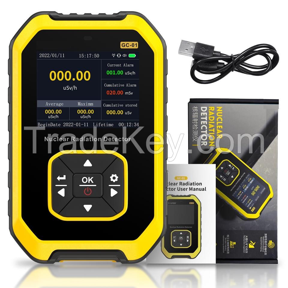 Geiger counter Nuclear Radiation Detector Personal Dosimeter X-ray Radioactivity Tester Marble Detector