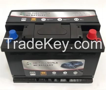 12v Car Battery 75ah Car Battery Whole Sale 75 Ah