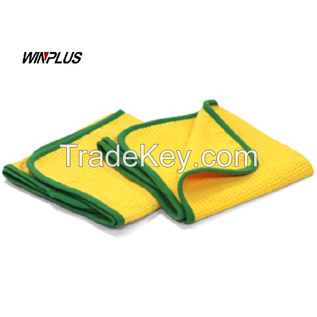 Waffle-Weave Microfiber Towel