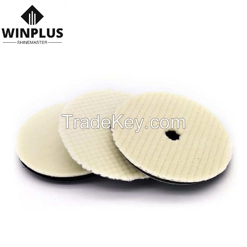 High Quality Japan Style Da/Ro Wool Buffing Pad 5 inch Car Care Polishing Wool Pads