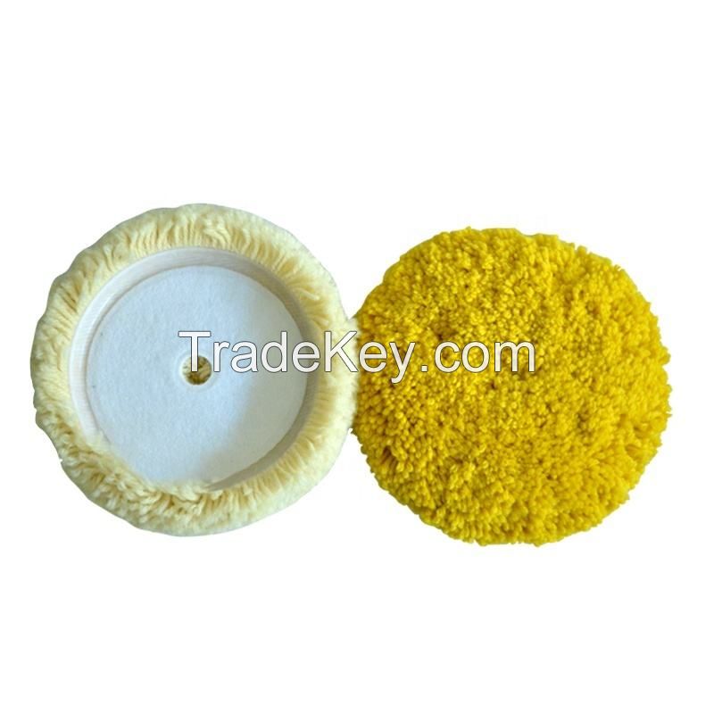 Vehicle Car Wool Buffing Pad Buffer wool polishing pad