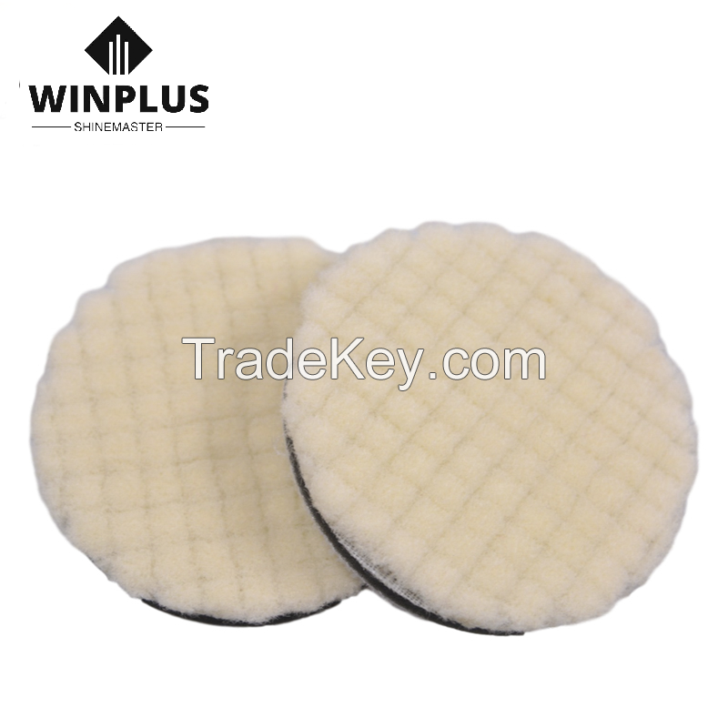 W0734 Lamb Wool Buffing Pads For Car Polishing